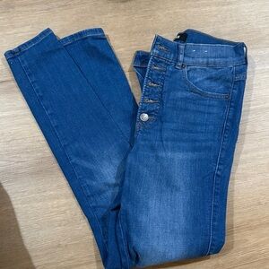 Express ankle legging high rise Blue Denim Jeans